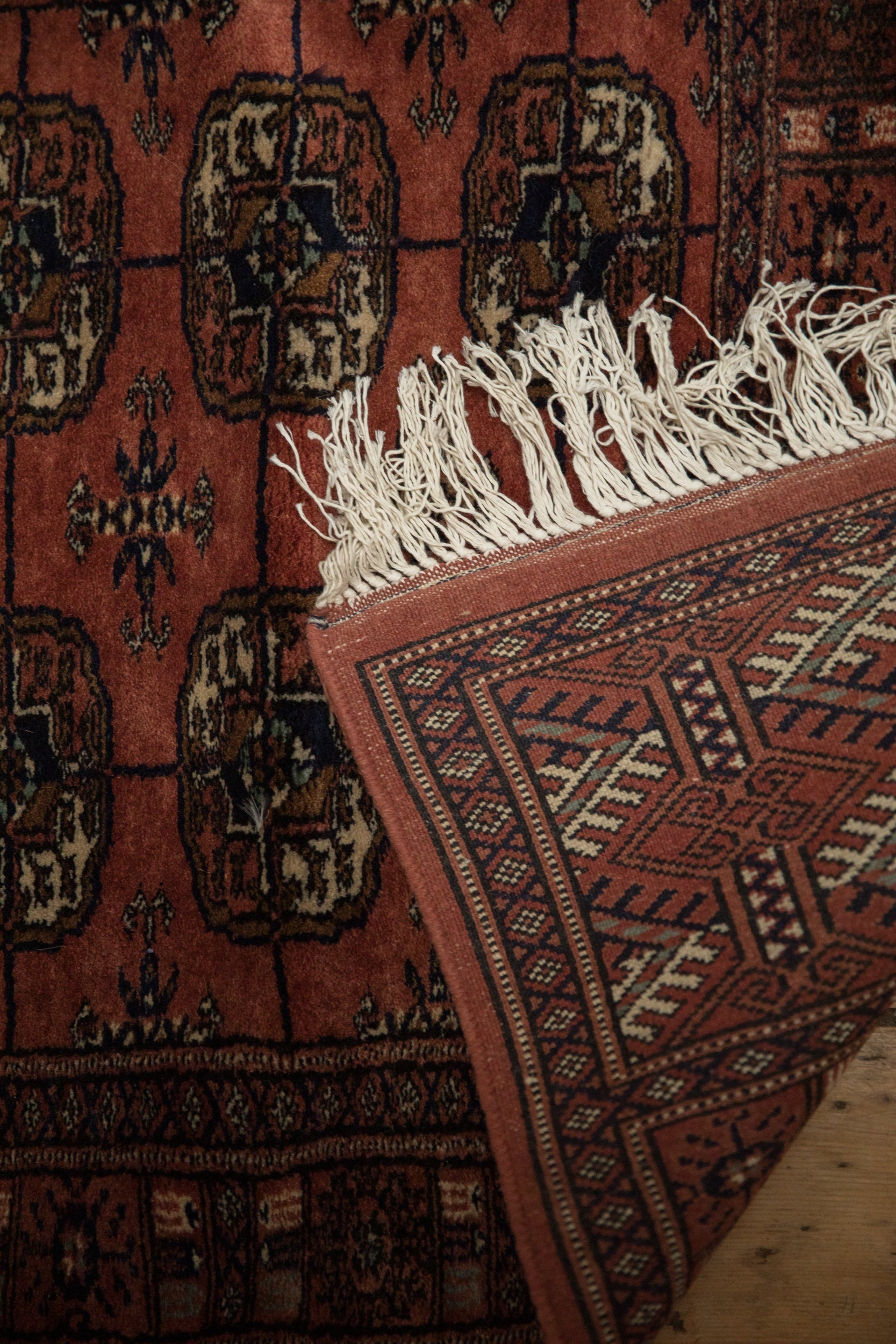 2.5x24.5 Vintage Fine Bokhara Rug Runner by Old New House® - product image 9 for Resin Society