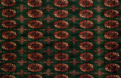 12x12.5 Vintage Fine Bokhara Square Carpet by Old New House® - product image 7 for Resin Society