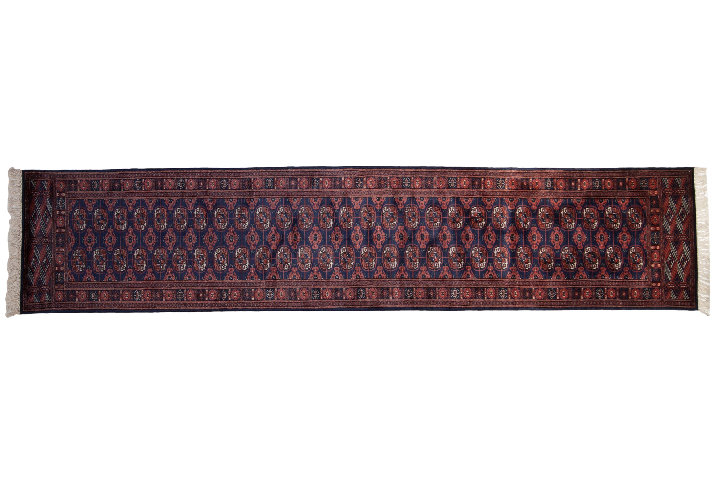 2.5x12 Vintage Fine Bokhara Rug Runner by Old New House® - main product image for Resin Society