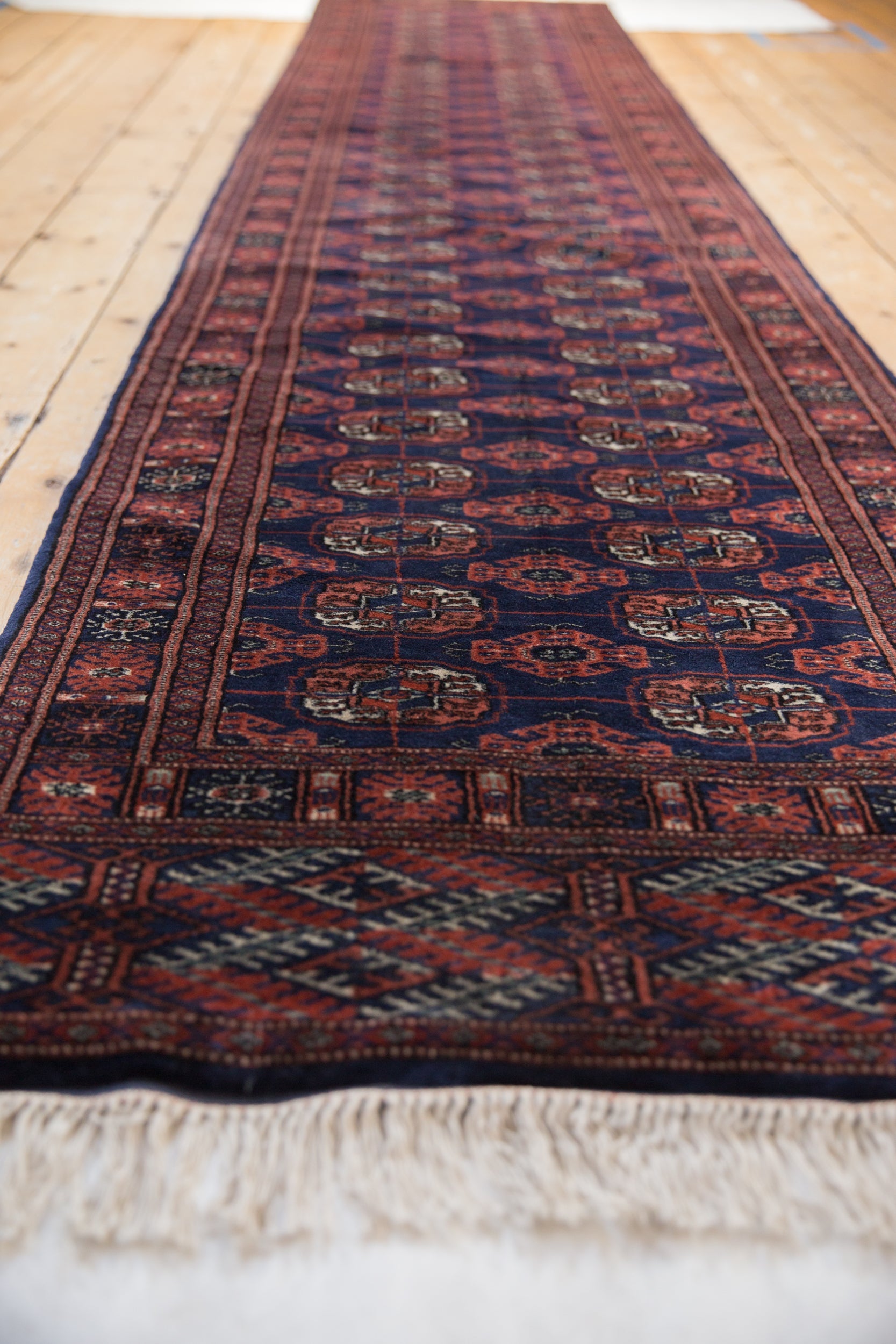 2.5x12 Vintage Fine Bokhara Rug Runner by Old New House® - product image 3 for Resin Society