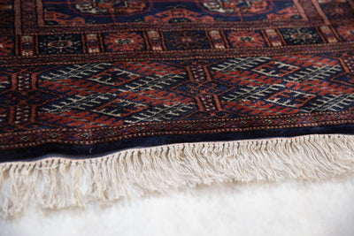 2.5x12 Vintage Fine Bokhara Rug Runner by Old New House® - product image 4 for Resin Society