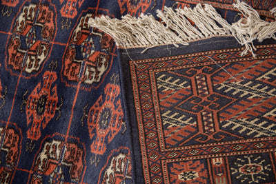 2.5x12 Vintage Fine Bokhara Rug Runner by Old New House® - product image 11 for Resin Society