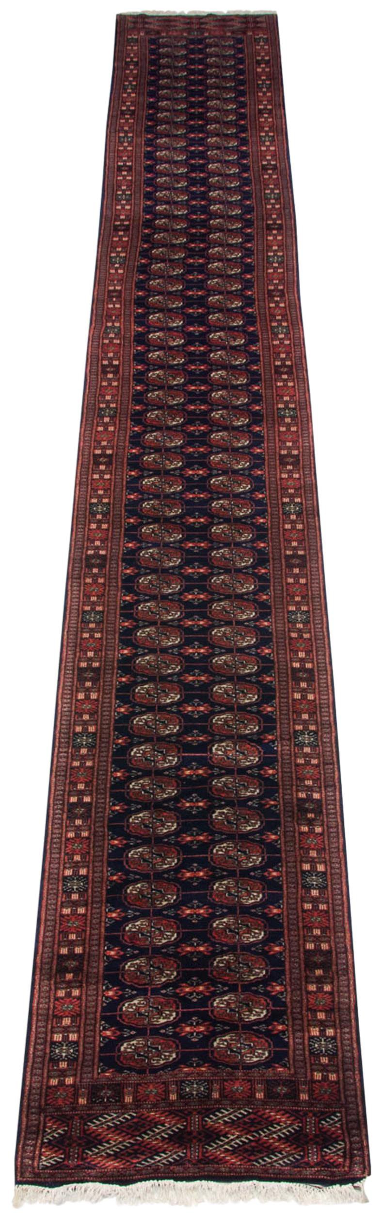 2.5x19.5 Vintage Fine Bokhara Rug Runner by Old New House® - product image 2 for Resin Society