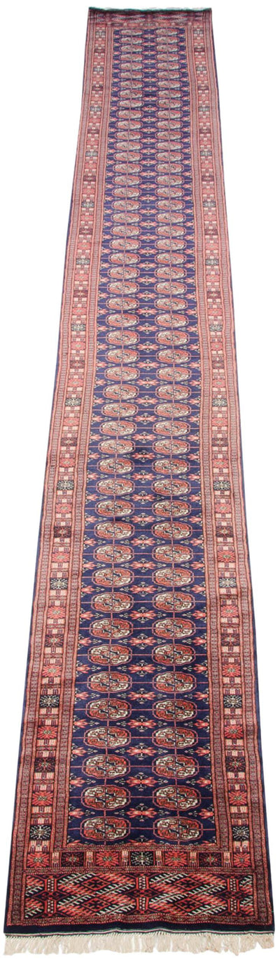 2.5x19.5 Vintage Fine Bokhara Rug Runner by Old New House® - product image 3 for Resin Society