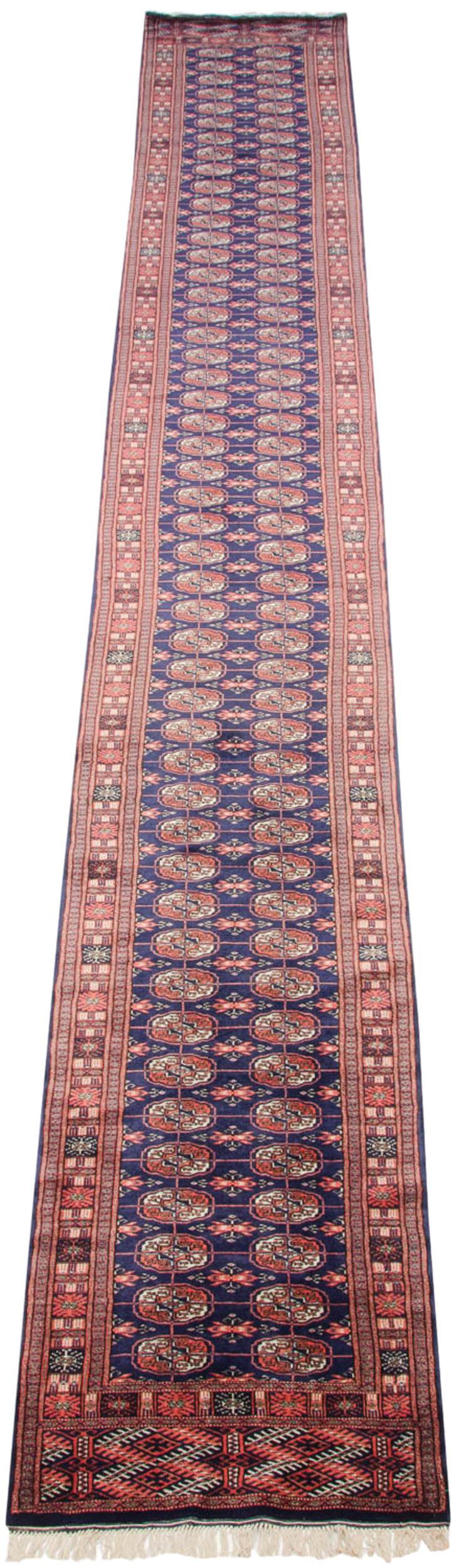 2.5x19.5 Vintage Fine Bokhara Rug Runner by Old New House® - product image 3 for Resin Society