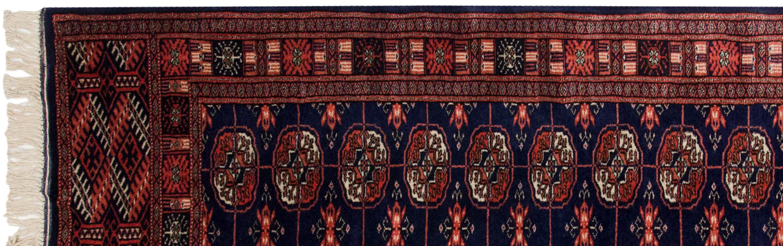 2.5x19.5 Vintage Fine Bokhara Rug Runner by Old New House® - product image 4 for Resin Society