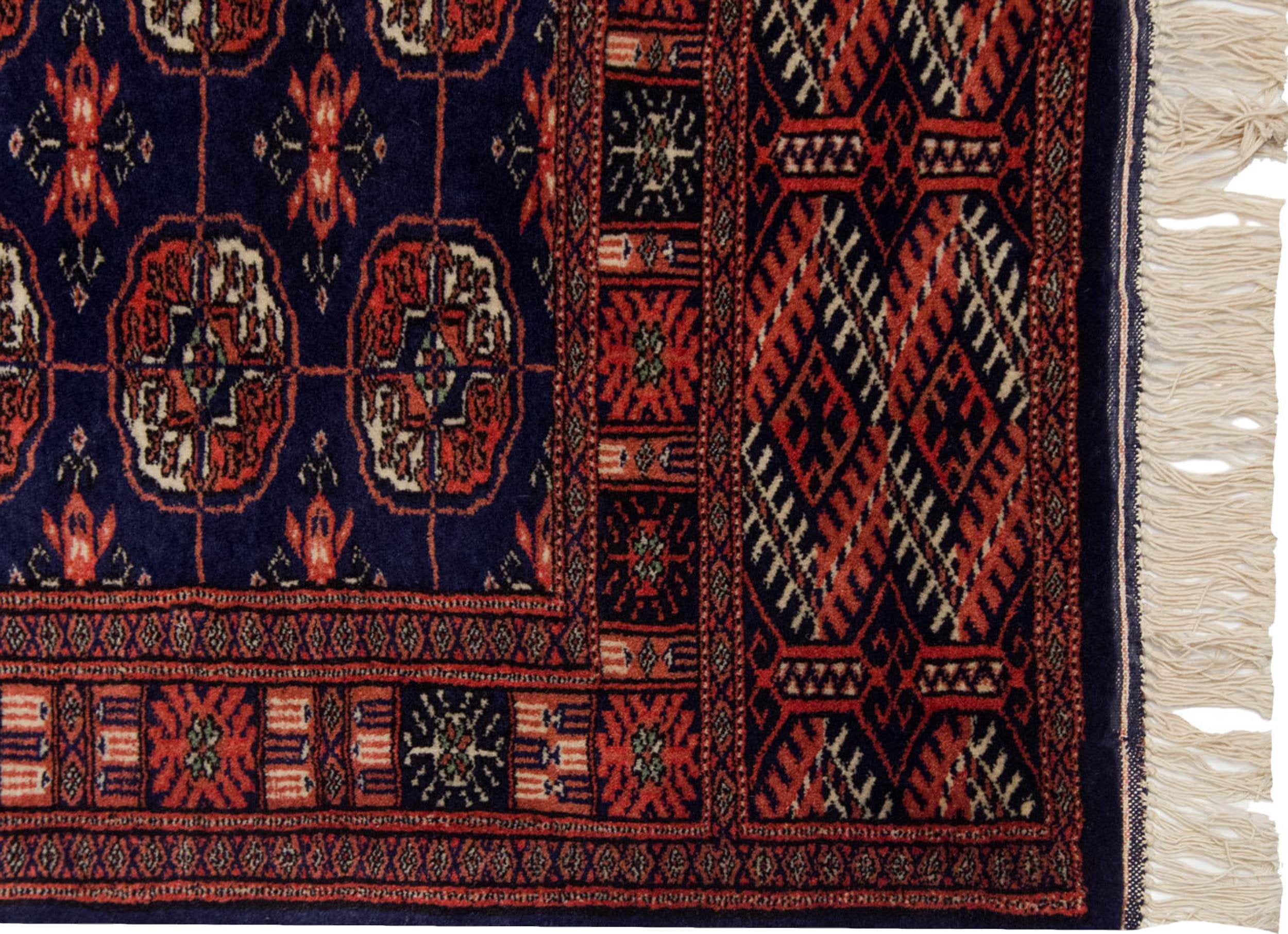 2.5x19.5 Vintage Fine Bokhara Rug Runner by Old New House® - product image 5 for Resin Society