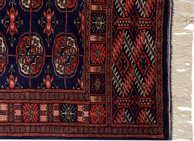 2.5x19.5 Vintage Fine Bokhara Rug Runner by Old New House® - product image 5 for Resin Society