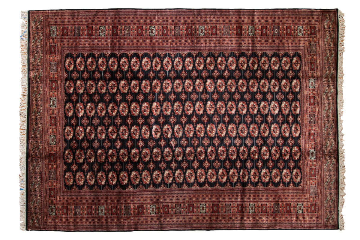 10x14 Vintage Fine Bokhara Carpet by Old New House® - main product image for Resin Society
