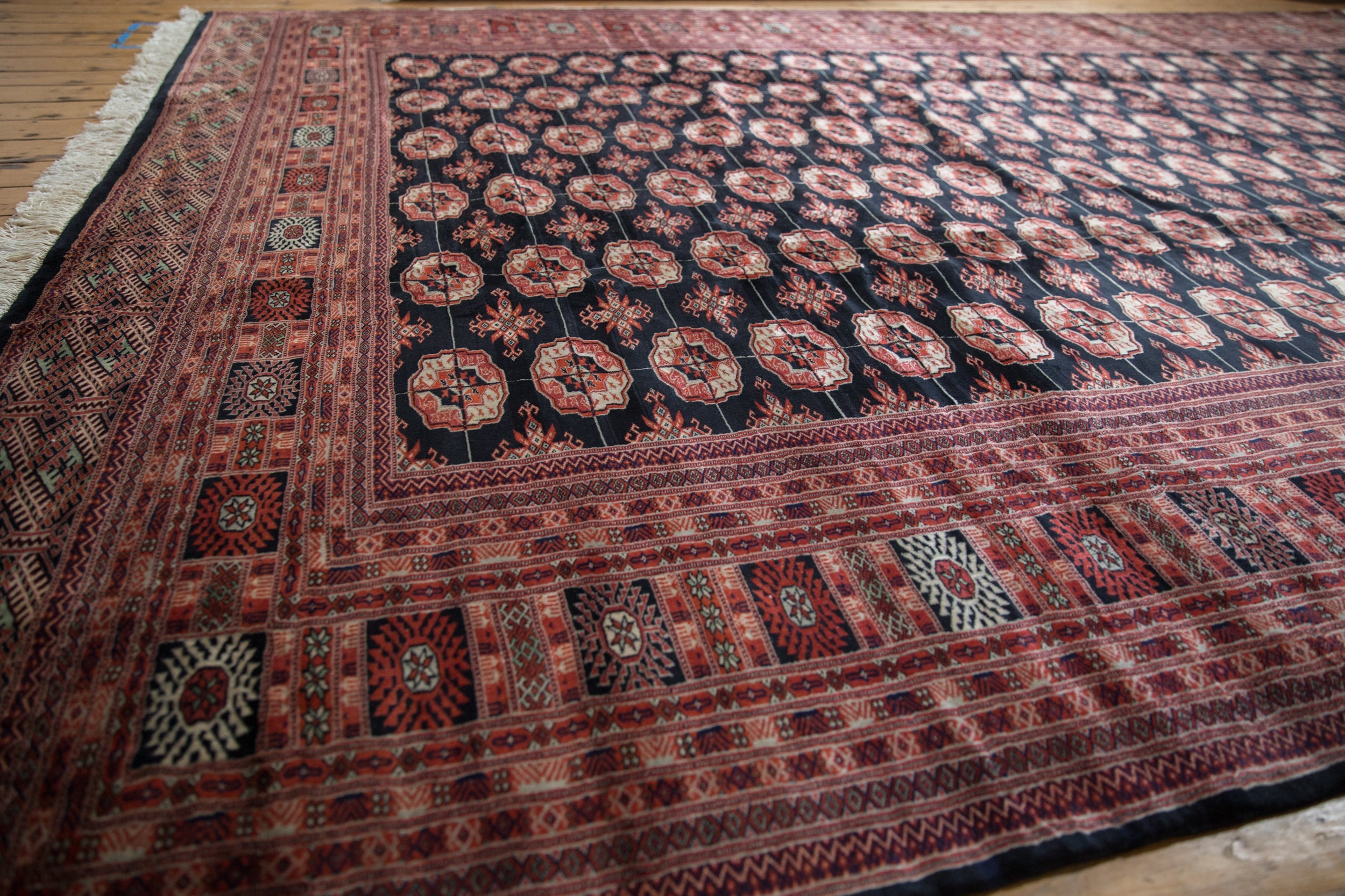 10x14 Vintage Fine Bokhara Carpet by Old New House® - product image 3 for Resin Society