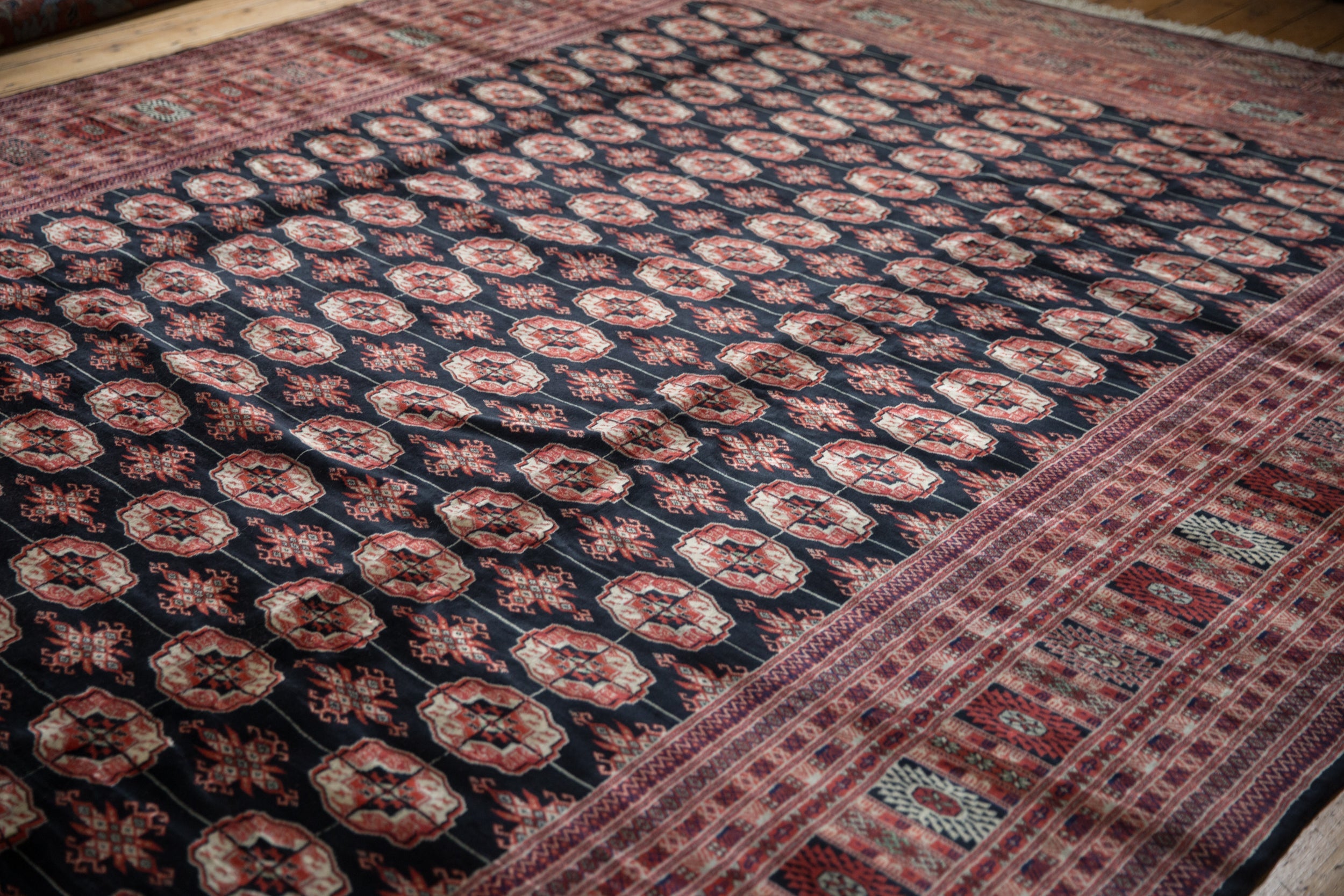 10x14 Vintage Fine Bokhara Carpet by Old New House® - product image 4 for Resin Society
