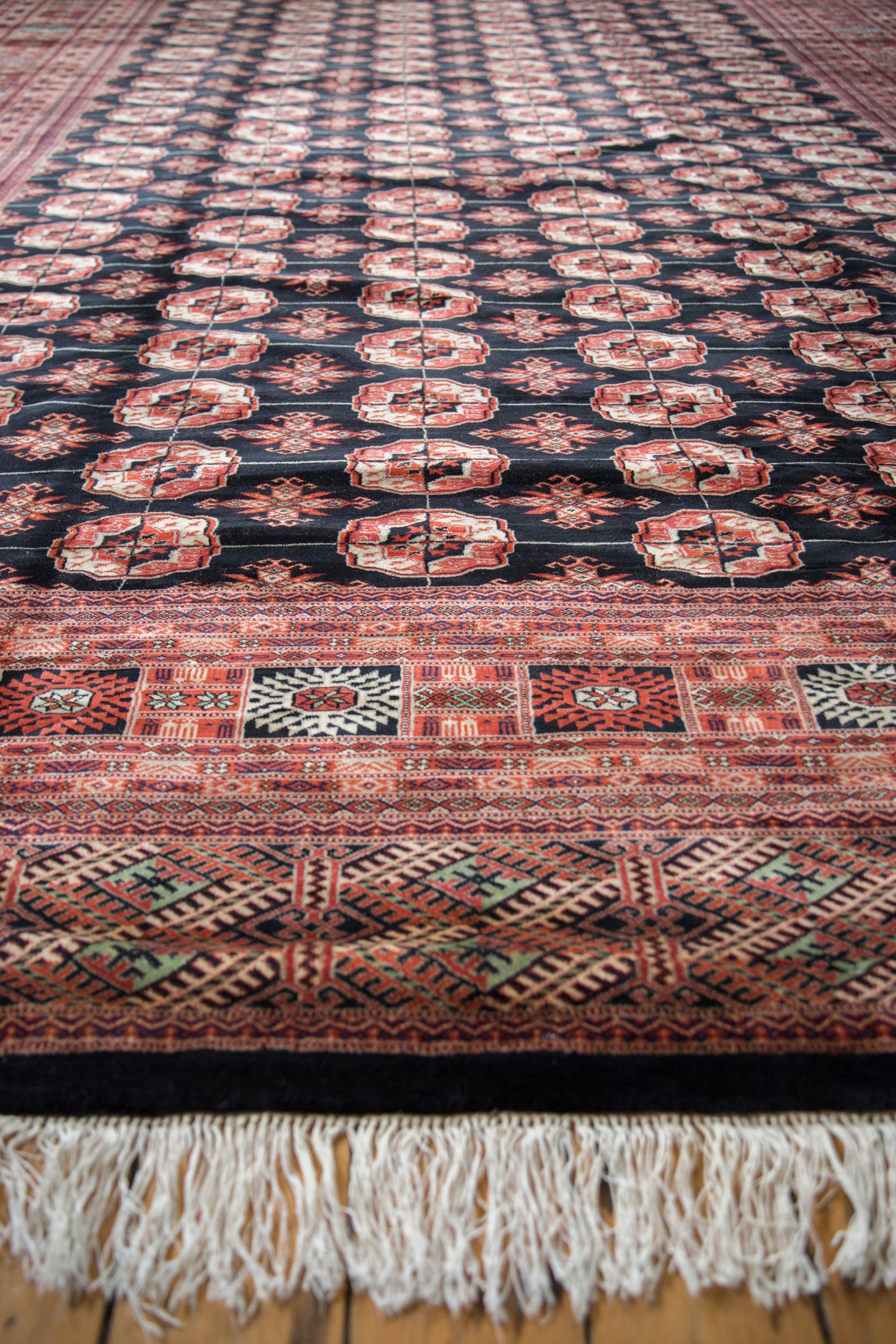10x14 Vintage Fine Bokhara Carpet by Old New House® - product image 5 for Resin Society