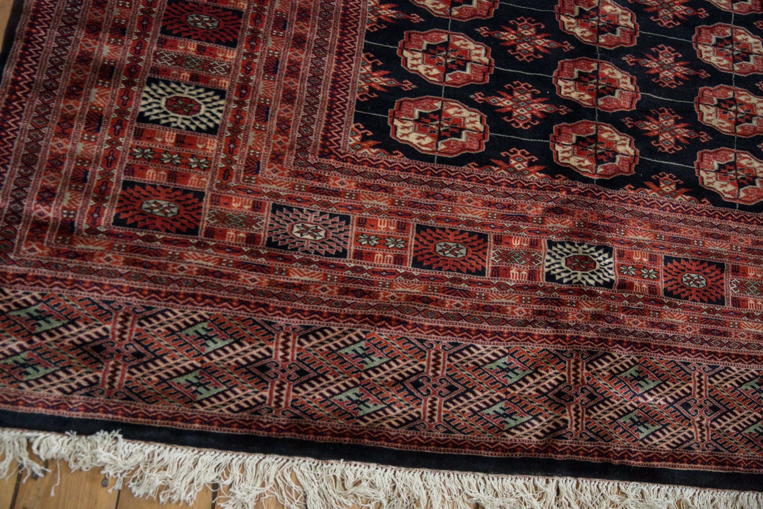 10x14 Vintage Fine Bokhara Carpet by Old New House® - product image 9 for Resin Society
