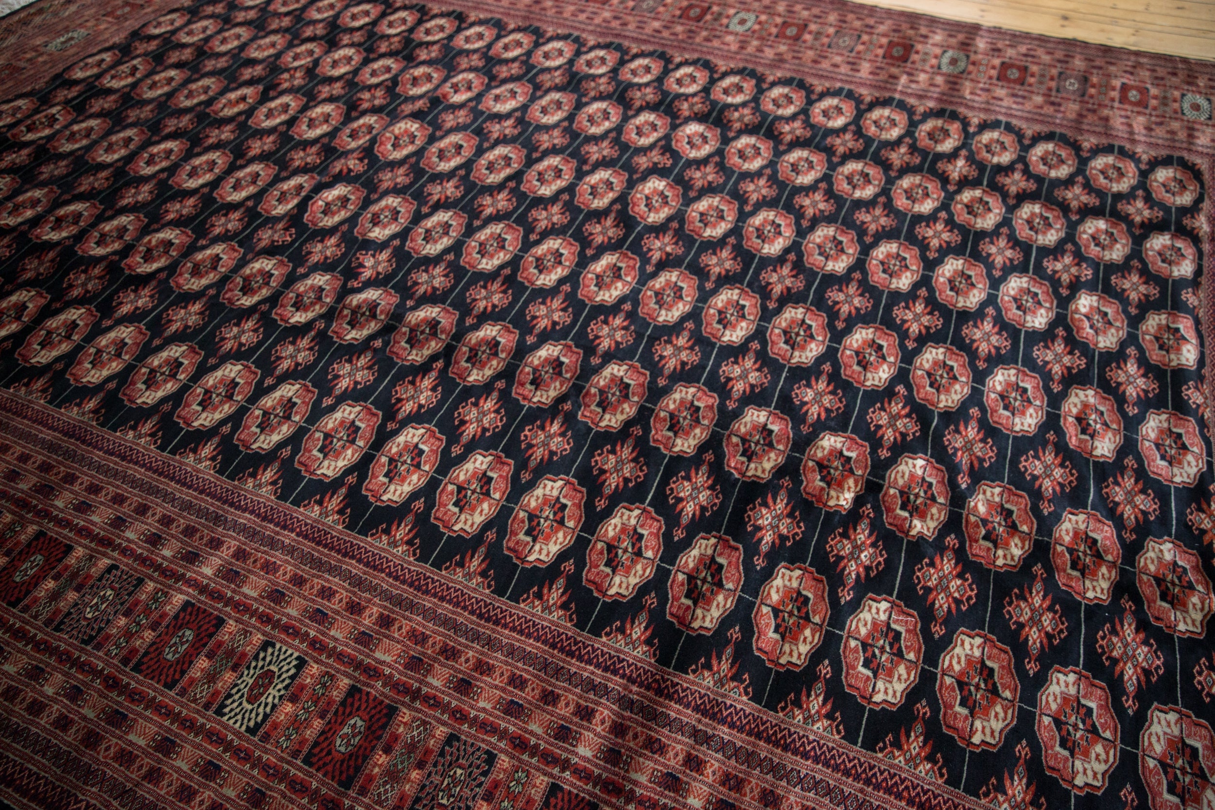 10x14 Vintage Fine Bokhara Carpet by Old New House® - product image 10 for Resin Society