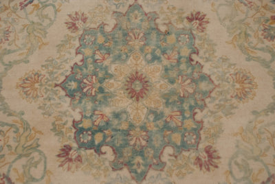 6x9 Vintage Distressed Bulgarian Kerman Design Carpet by Old New House® - product image 7 for Resin Society