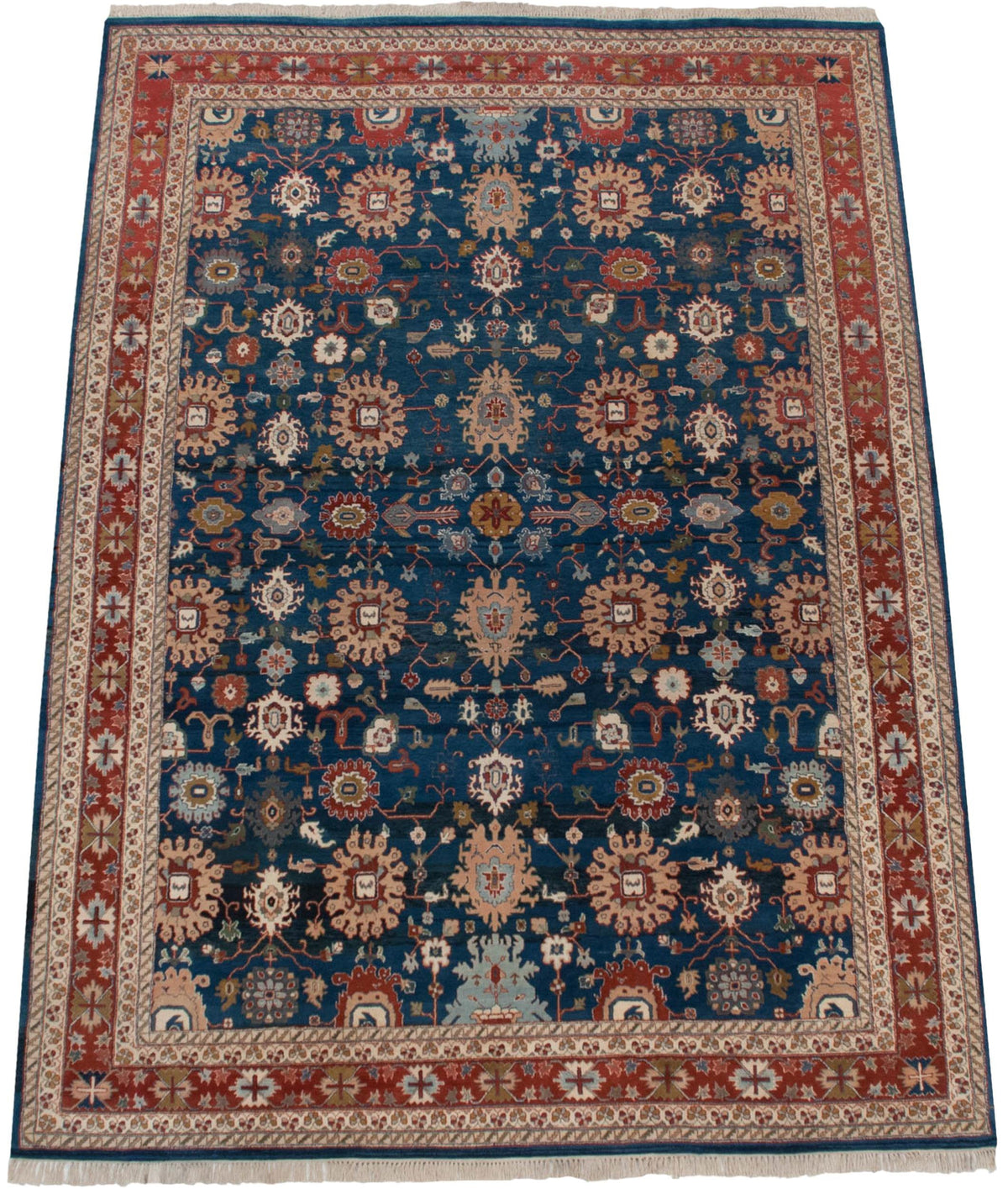 10x13.5 Vintage Indian Sultanabad Design Carpet by Old New House® - product image 2 for Resin Society