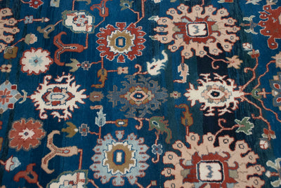 10x13.5 Vintage Indian Sultanabad Design Carpet by Old New House® - product image 5 for Resin Society