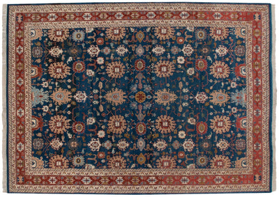 10x13.5 Vintage Indian Sultanabad Design Carpet by Old New House® - product image 6 for Resin Society