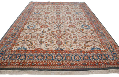 10x14 Vintage Indian Sultanabad Design Carpet by Old New House® - product image 7 for Resin Society