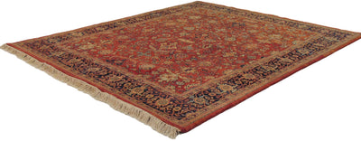 8x10 Vintage Indian Mahal Design Carpet by Old New House® - product image 8 for Resin Society