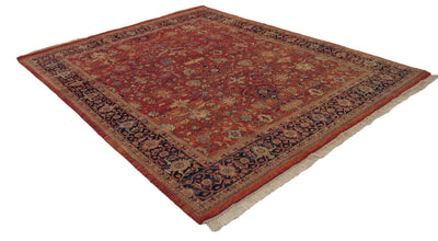 8x10 Vintage Indian Mahal Design Carpet by Old New House® - product image 9 for Resin Society