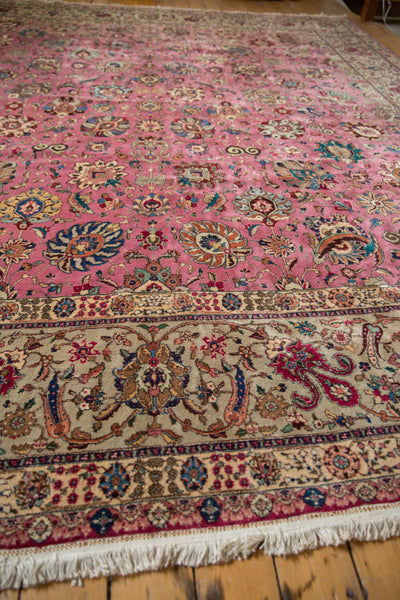 12x13.5 Vintage Tabriz Square Carpet by Old New House® - product image 7 for Resin Society