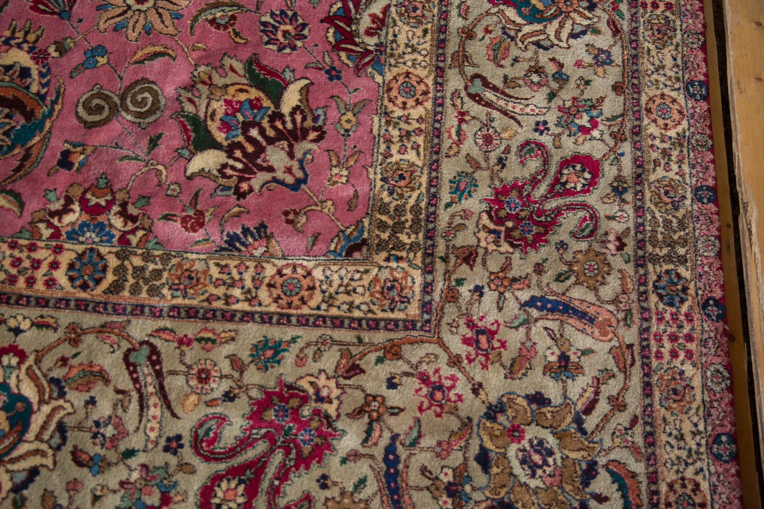 12x13.5 Vintage Tabriz Square Carpet by Old New House® - product image 8 for Resin Society
