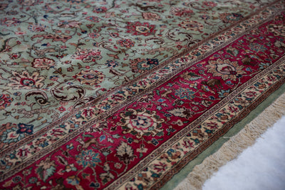 11.5x12 Vintage Tabriz Square Carpet by Old New House® - product image 4 for Resin Society
