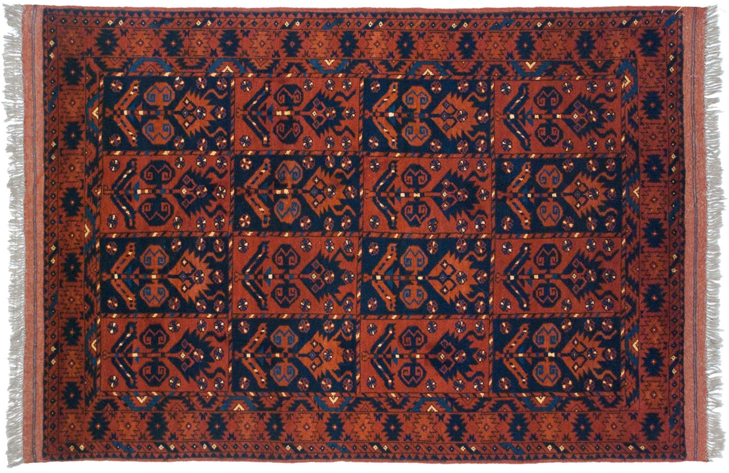 4x6 Vintage Taghan Rug by Old New House® - main product image for Resin Society