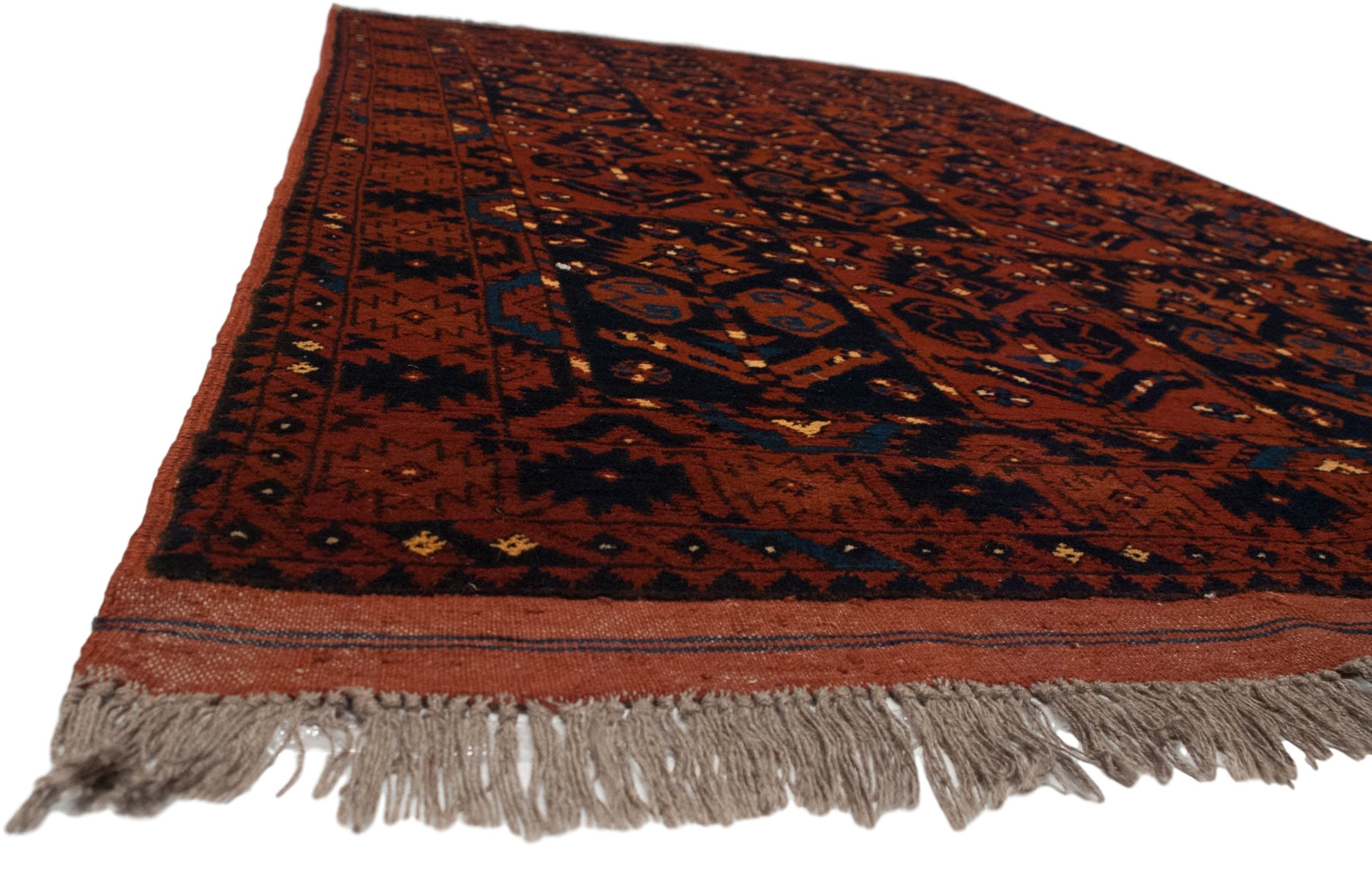 4x6 Vintage Taghan Rug by Old New House® - product image 6 for Resin Society