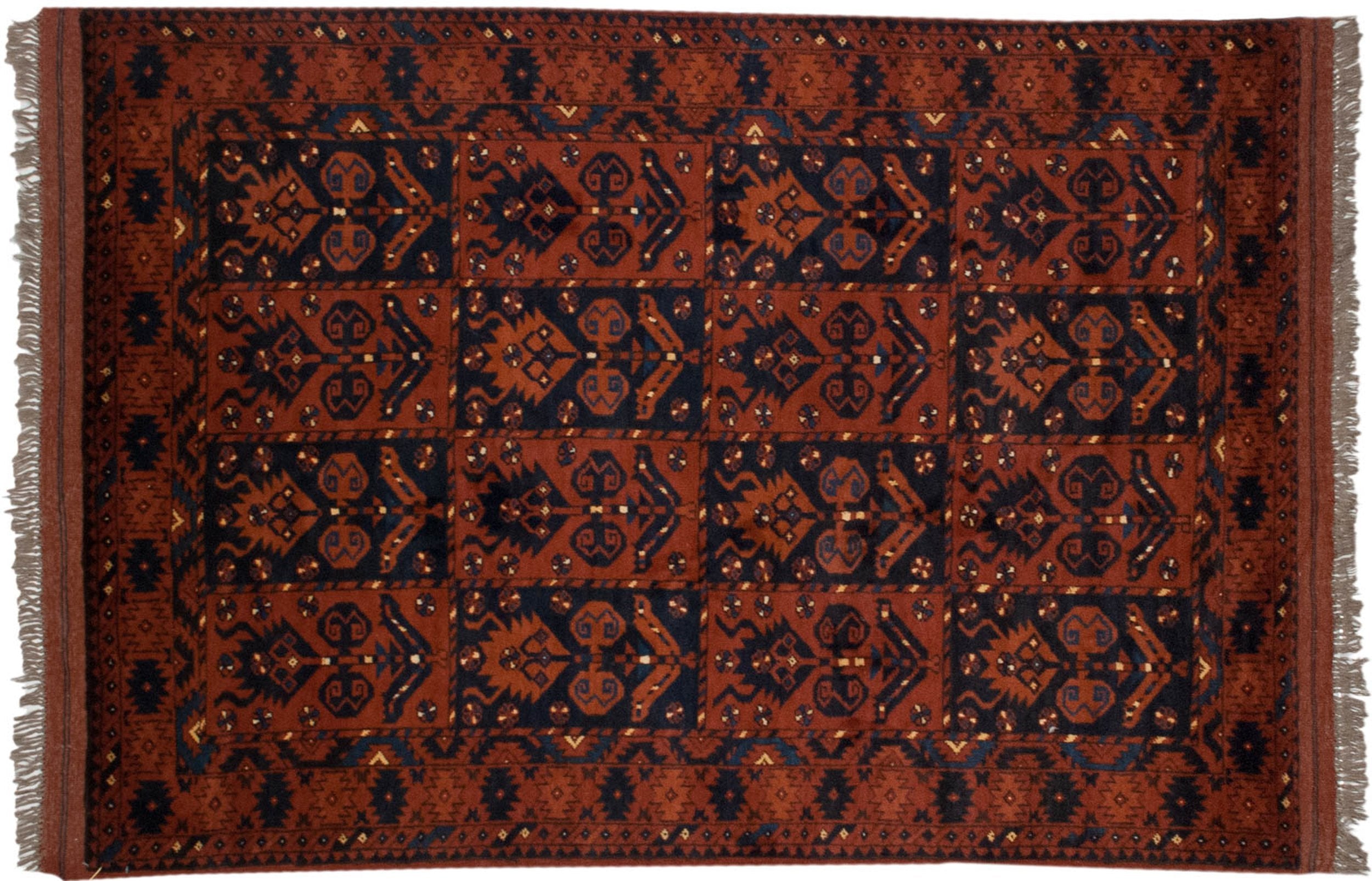 4x6 Vintage Taghan Rug by Old New House® - product image 9 for Resin Society