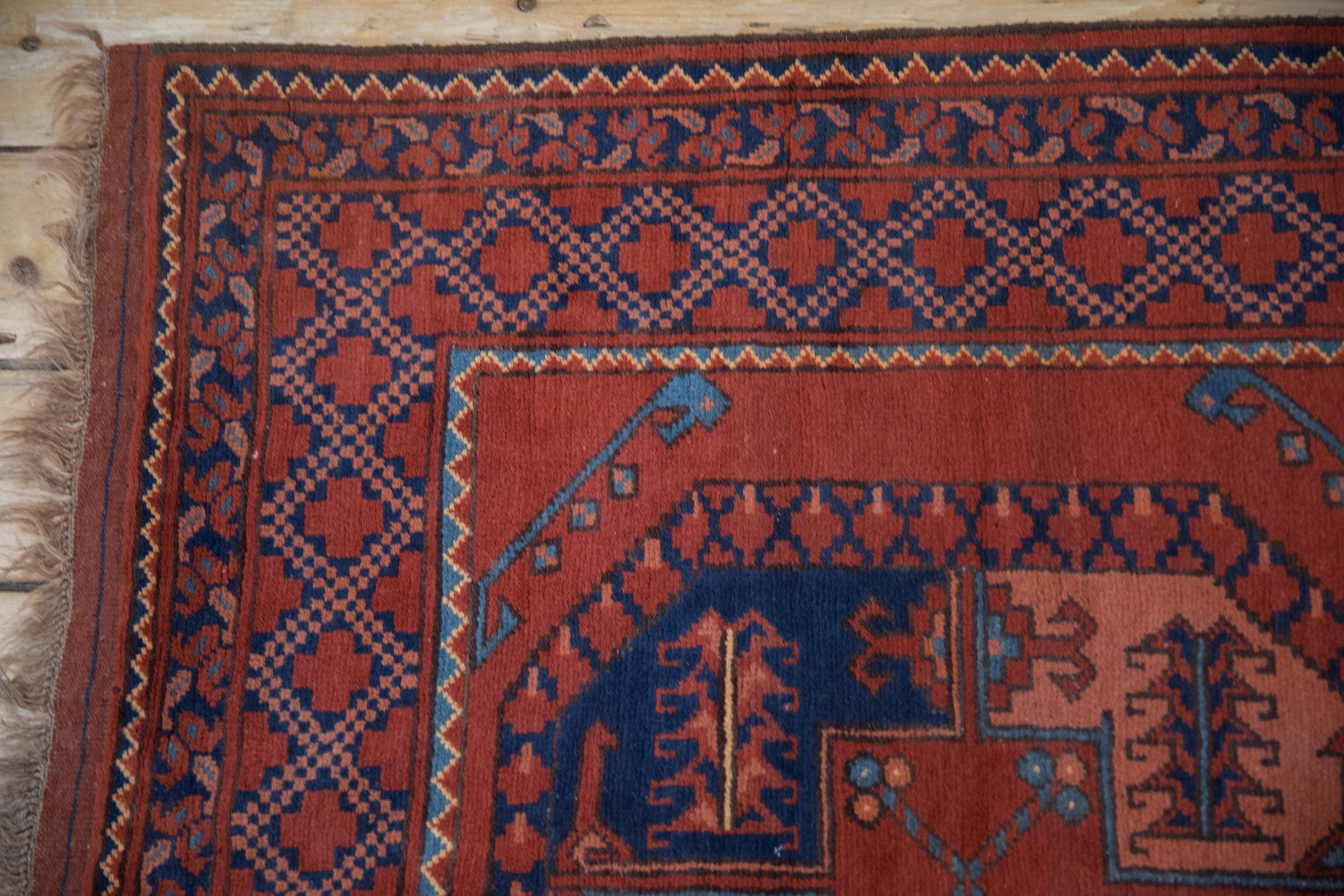 3.5x5 Vintage Pakistani Ersari Design Rug by Old New House® - product image 4 for Resin Society