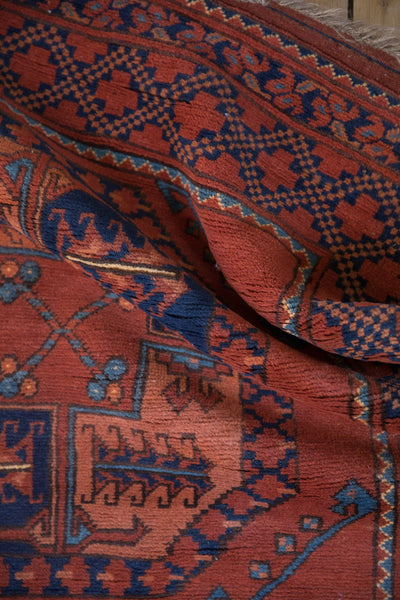 3.5x5 Vintage Pakistani Ersari Design Rug by Old New House® - product image 11 for Resin Society