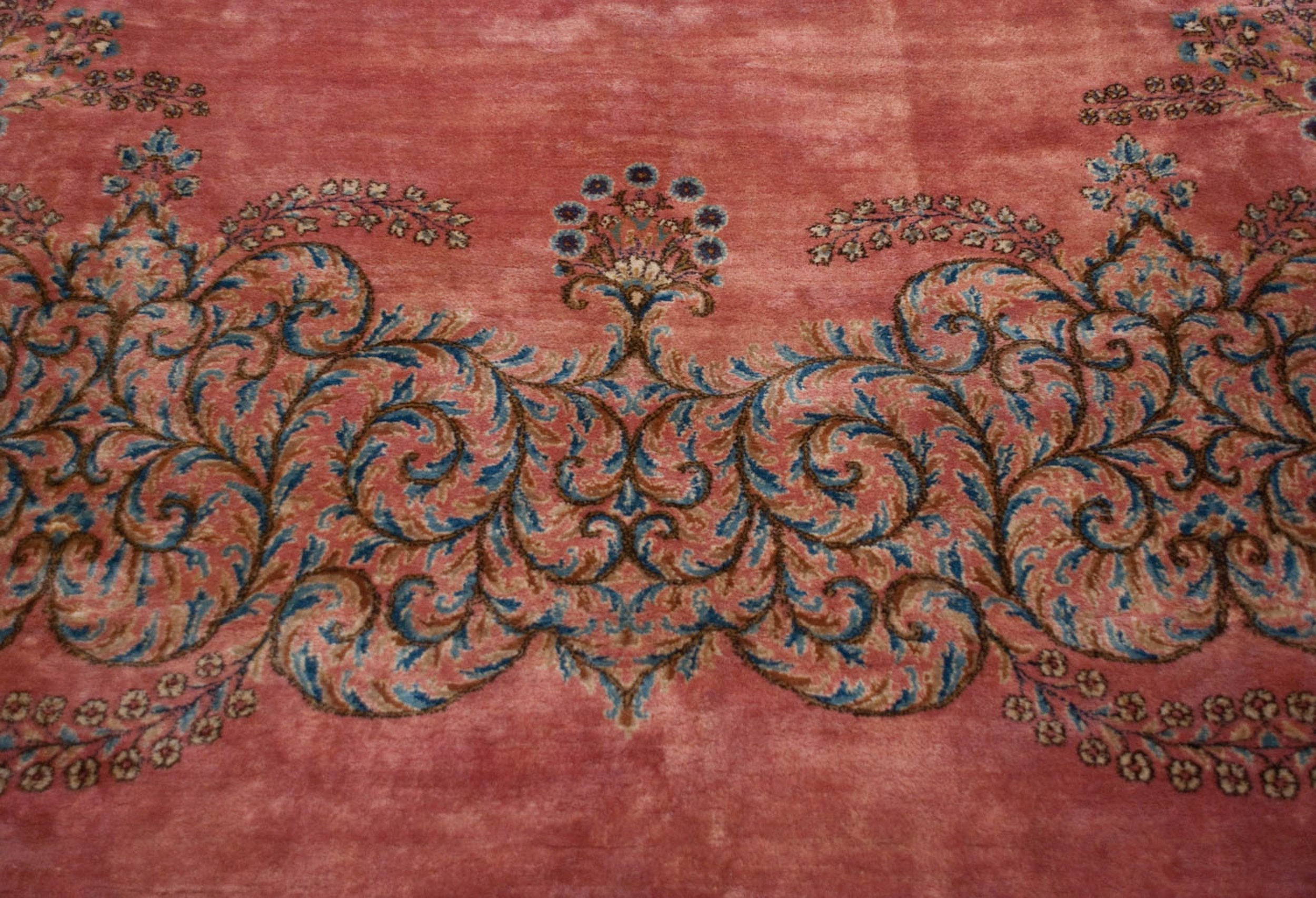 12x17.5 Vintage Fine Kerman Carpet by Old New House® - product image 4 for Resin Society