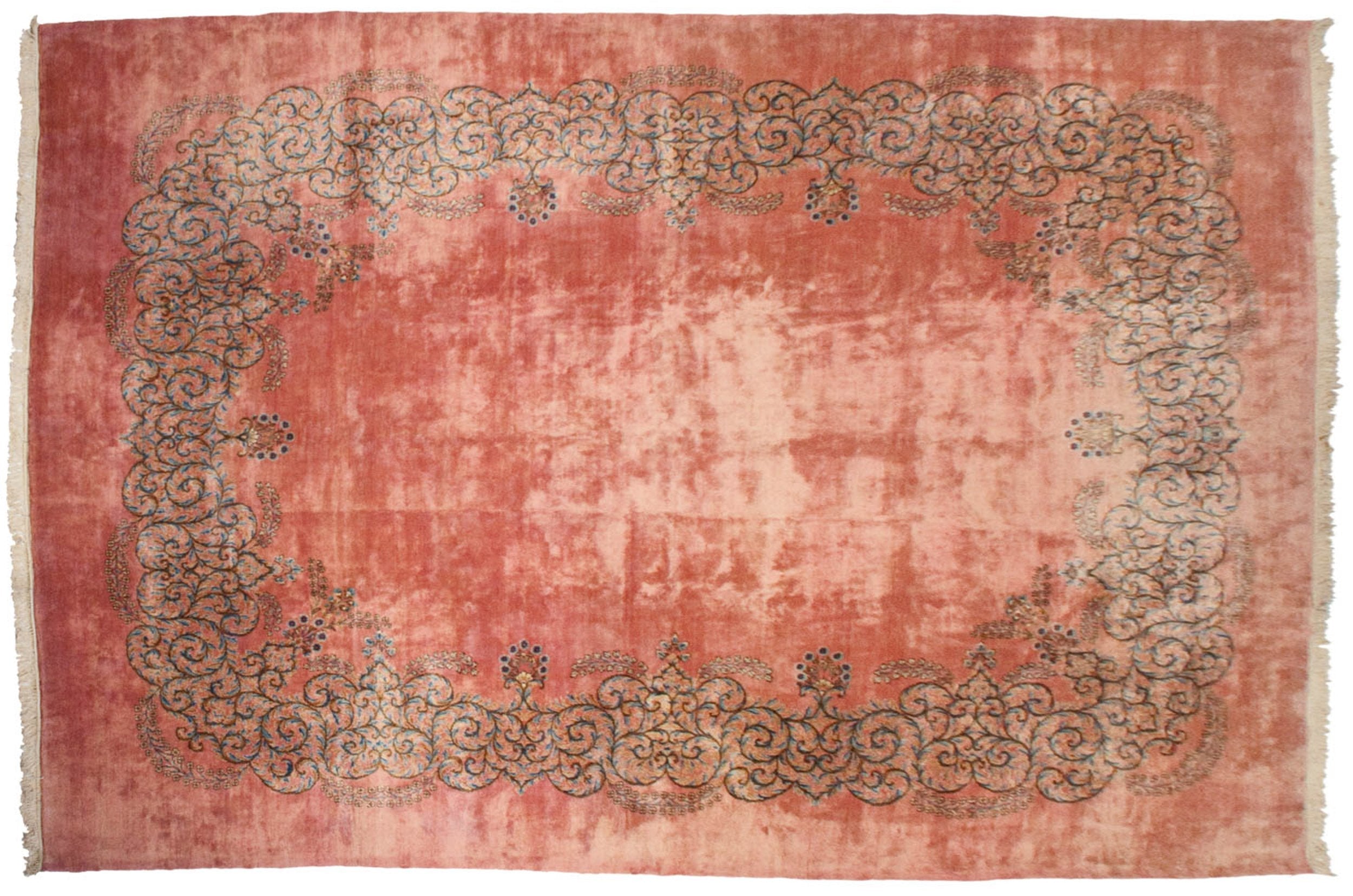 12x17.5 Vintage Fine Kerman Carpet by Old New House® - product image 10 for Resin Society