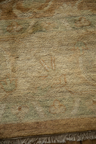 RESERVED 10x14 Vintage Gold Wash Indian Oushak Design Carpet