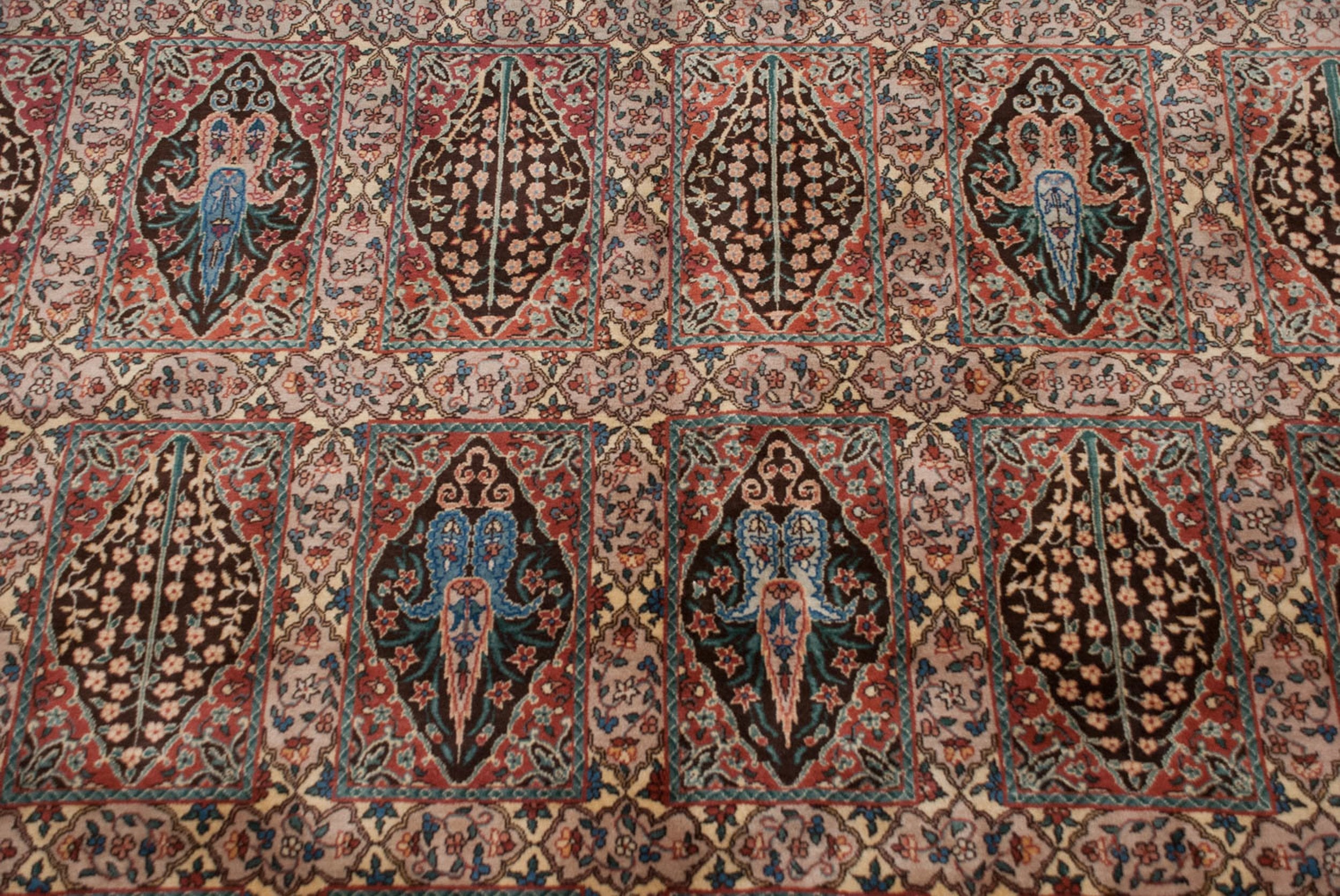12x21.5 Vintage Bulgarian Tabriz Design Carpet by Old New House® - product image 3 for Resin Society