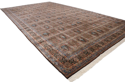 12x21.5 Vintage Bulgarian Tabriz Design Carpet by Old New House® - product image 5 for Resin Society