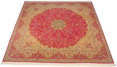 12x12.5 Vintage Bulgarian Kerman Design Square Carpet by Old New House® - product image 2 for Resin Society