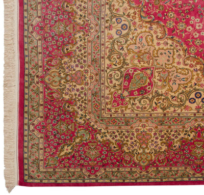 12x12.5 Vintage Bulgarian Kerman Design Square Carpet by Old New House® - product image 5 for Resin Society