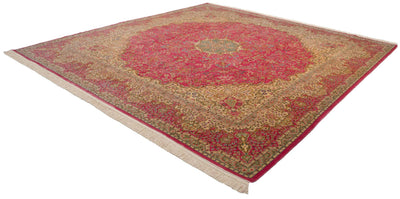 12x12.5 Vintage Bulgarian Kerman Design Square Carpet by Old New House® - product image 13 for Resin Society