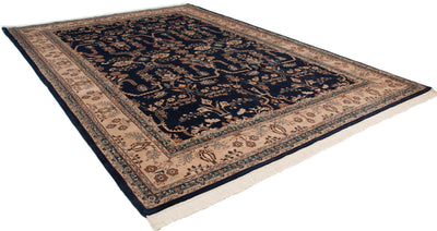 10x14 Vintage Indian Mohajeran Sarouk Design Carpet by Old New House® - product image 8 for Resin Society