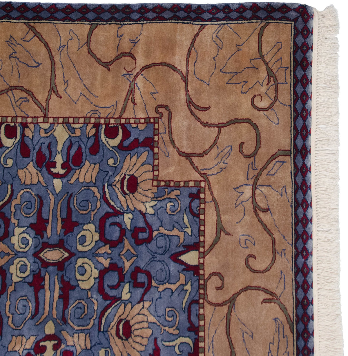 8x10 Vintage Indian Arts And Crafts Design Carpet by Old New House® - product image 6 for Resin Society