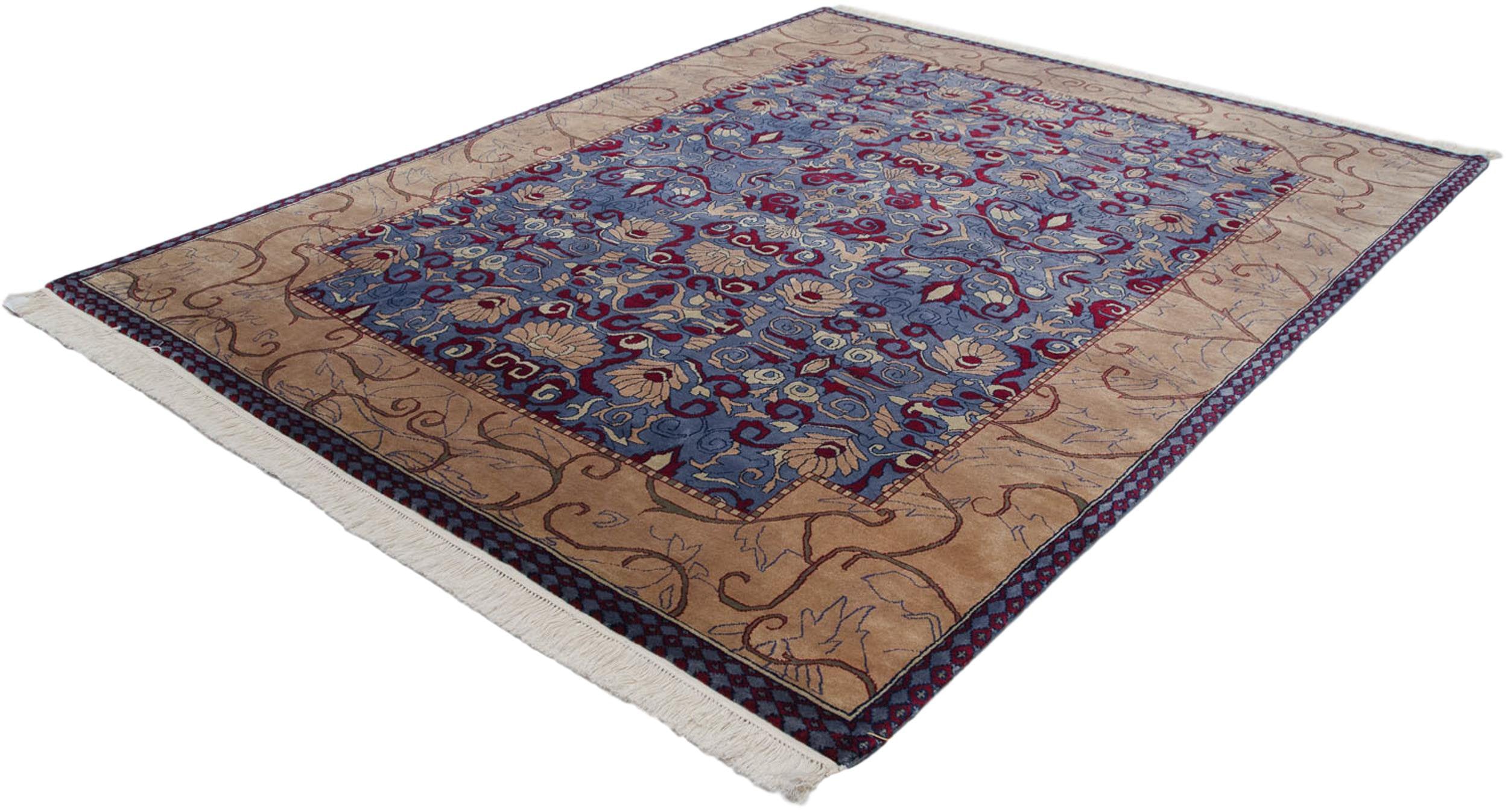 8x10 Vintage Indian Arts And Crafts Design Carpet by Old New House® - product image 10 for Resin Society