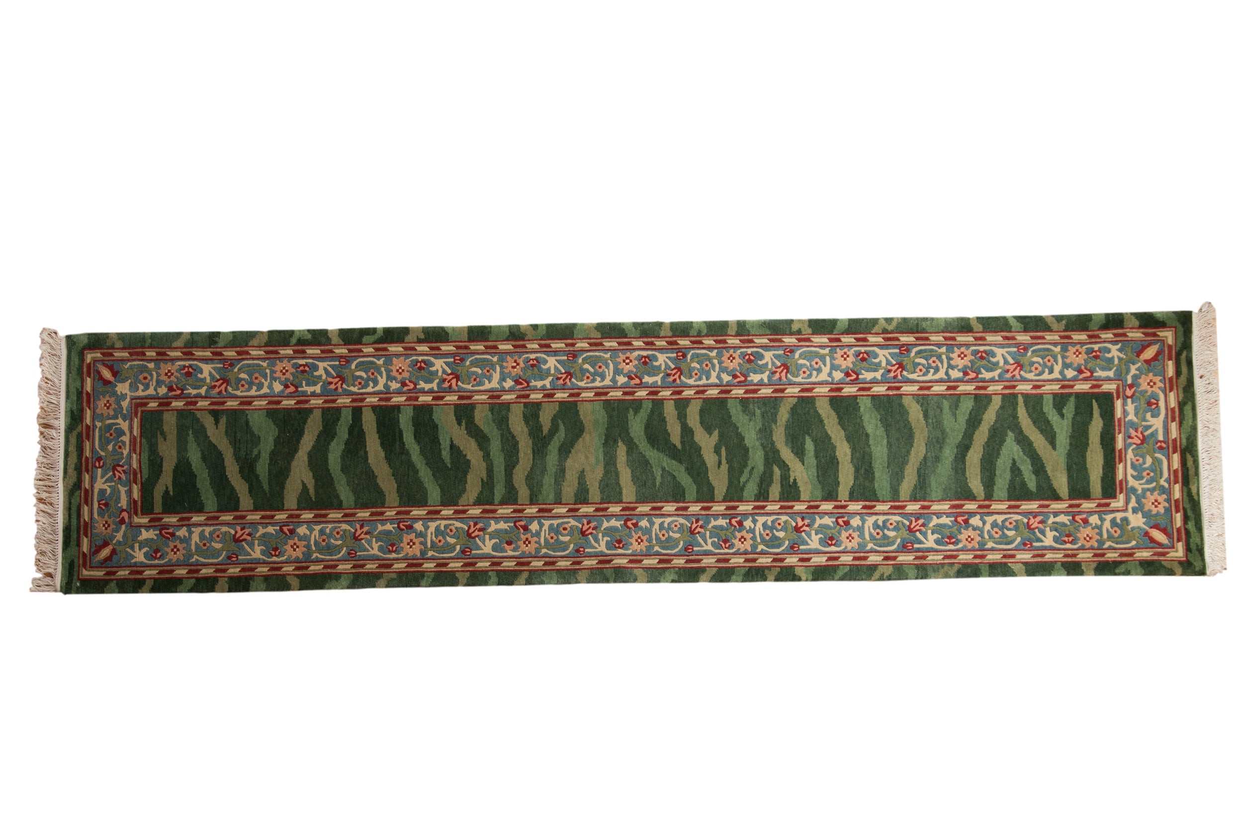 2.5x12 Vintage Indian Arts And Crafts Design Rug Runner by Old New House® - main product image for Resin Society