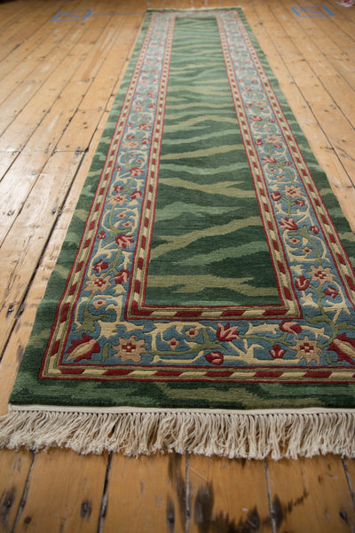 2.5x12 Vintage Indian Arts And Crafts Design Rug Runner by Old New House® - product image 7 for Resin Society
