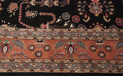 10x13.5 Vintage Indian Mohajeran Sarouk Design Carpet by Old New House® - product image 3 for Resin Society