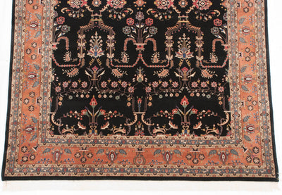10x13.5 Vintage Indian Mohajeran Sarouk Design Carpet by Old New House® - product image 4 for Resin Society