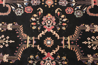 10x13.5 Vintage Indian Mohajeran Sarouk Design Carpet by Old New House® - product image 5 for Resin Society