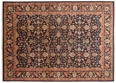 10x14 Vintage Indian Yezd Design Carpet by Old New House® - main product image for Resin Society